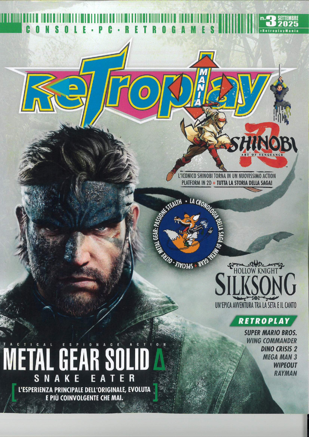 Copertina della rivista RetroPlayMania numero 3