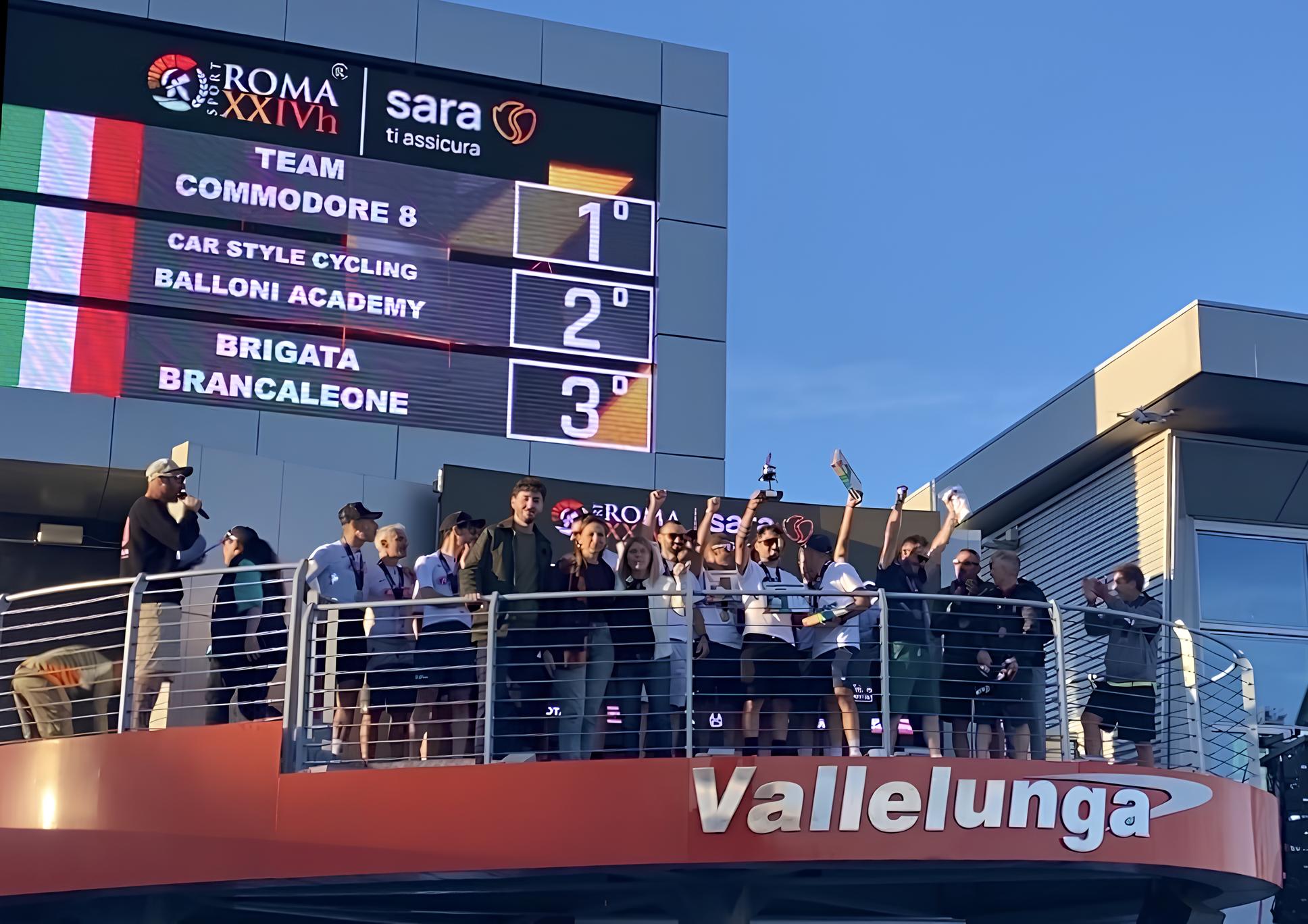 Roma XXIVh - Commodore podio